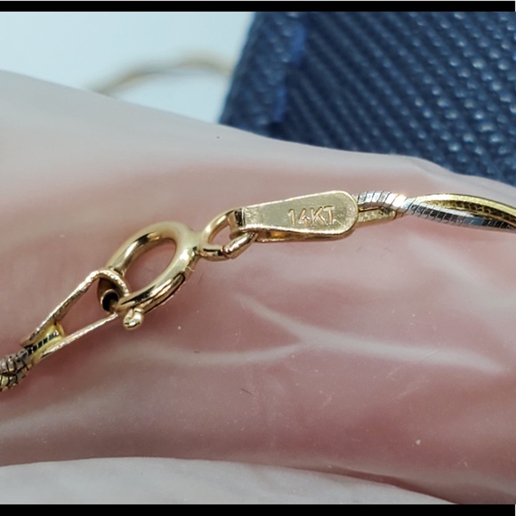 14k solid gold multi-colored Dyed Jadeite Necklace - Picture 10 of 14